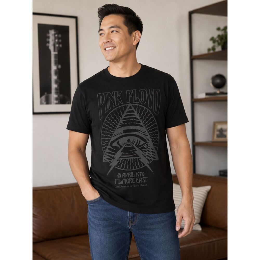 Goodfellow & Co Pink Floyd Graphic Tee Shirt Men's XL Black Cotton Blend NWT #14